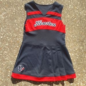 Houston Texans Cheerleader Dress Toddler Girl 4T